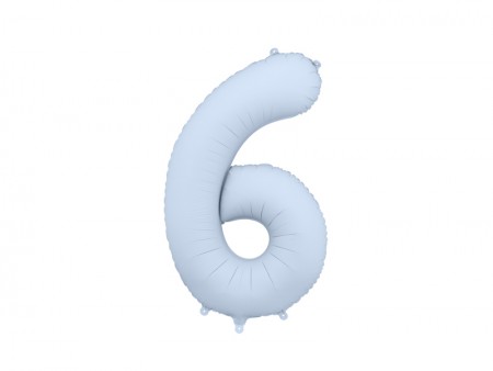 Ballon mylar Chiffre '6' -...