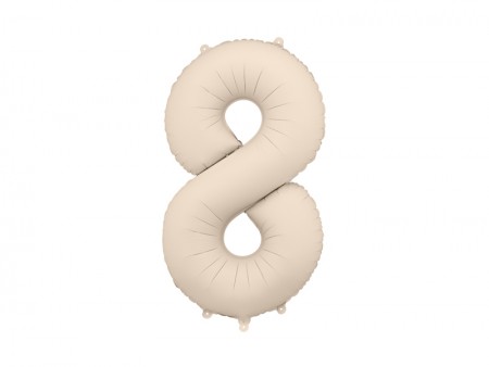 Ballon mylar Chiffre '8' -...