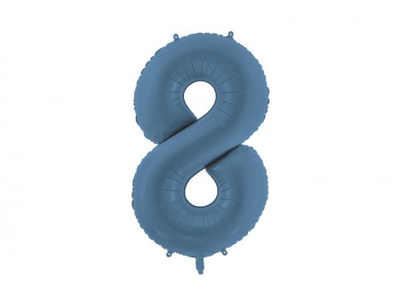 Ballon mylar Chiffre '8' -...