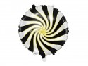 Ballon en mylar Bonbon - noir