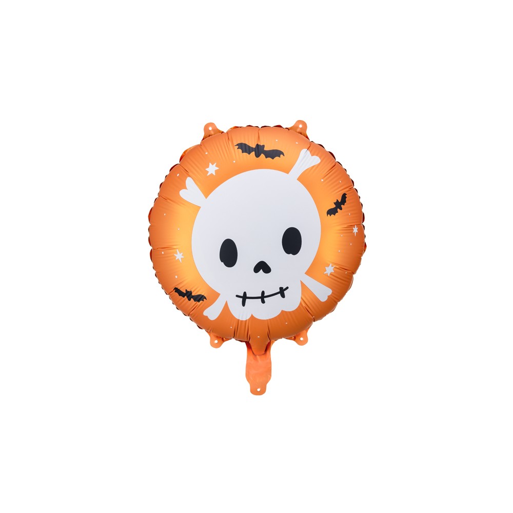 Ballon mylar rond Crâne