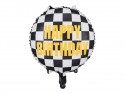 Ballon mylar "voiture de course" - 45 cm