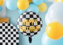Ballon mylar "voiture de course" - 45 cm