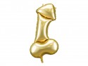 Ballon mylar Pénis - or