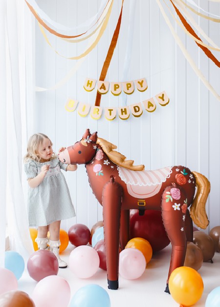 Ballon mylar - cheval