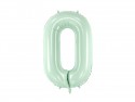 Ballon mylar Chiffre ''0'' - 72cm - vert