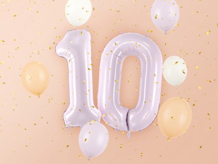 Ballon mylar Chiffre ''0''...