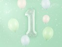 Ballon mylar Chiffre ''1'' - 72cm - vert