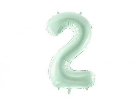 Ballon mylar Chiffre ''2''...