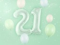 Ballon mylar Chiffre ''2'' - 72cm - vert