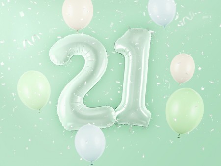 Ballon mylar Chiffre ''2''...