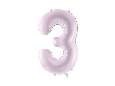 Ballon mylar Chiffre ''3''...
