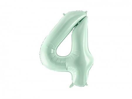 Ballon mylar Chiffre ''4''...