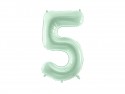 Ballon mylar Chiffre ''5'' - 72cm - vert