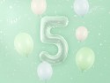 Ballon mylar Chiffre ''5'' - 72cm - vert