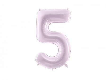 Ballon mylar Chiffre ''5''...