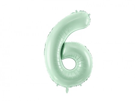 Ballon mylar Chiffre ''6''...