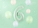 Ballon mylar Chiffre ''6'' - 72cm - vert