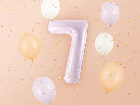 Ballon mylar Chiffre ''7''...