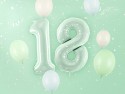 Ballon mylar Chiffre ''8'' - 72cm - vert