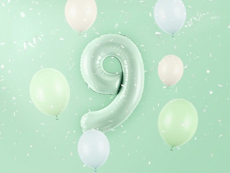 Ballon mylar Chiffre ''9''...