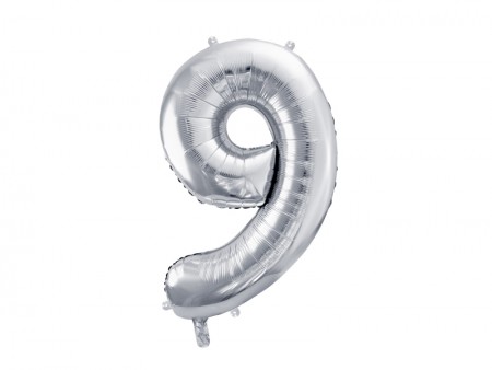 Ballon mylar Chiffre ''9''...