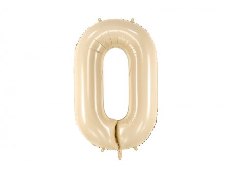 Ballon mylar Chiffre ''0''...