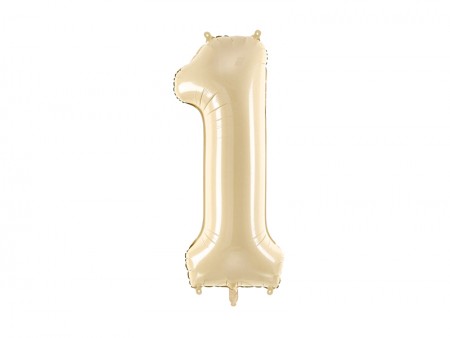 Ballon mylar Chiffre ''1''...