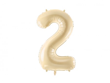 Ballon mylar Chiffre ''2''...