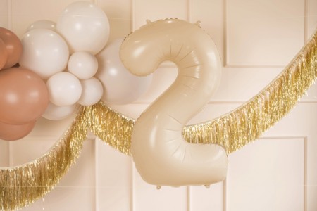 Ballon mylar Chiffre ''2''...