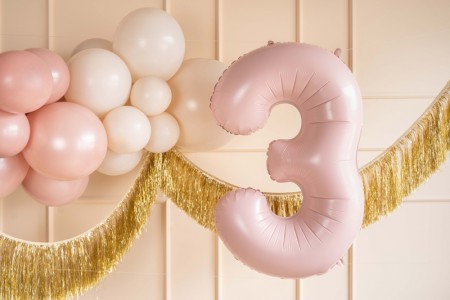 Ballon mylar Chiffre ''3''...