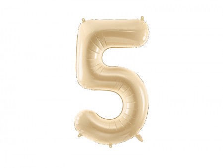Ballon mylar Chiffre ''5''...