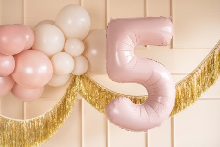 Ballon mylar Chiffre ''5''...