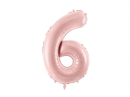 Ballon mylar Chiffre ''6''...