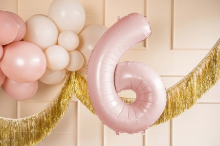 Ballon mylar Chiffre ''6''...