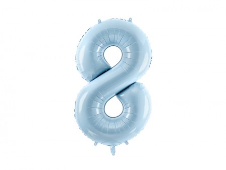 Ballon mylar Chiffre ''8''...