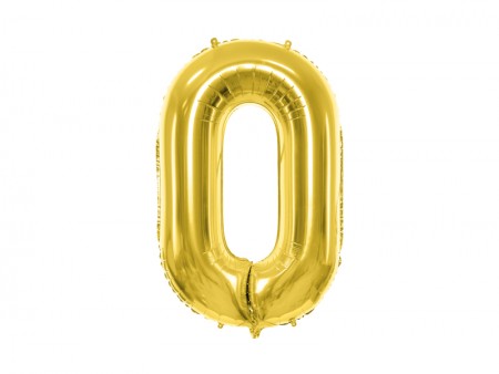 Ballon mylar Chiffre ''0''...