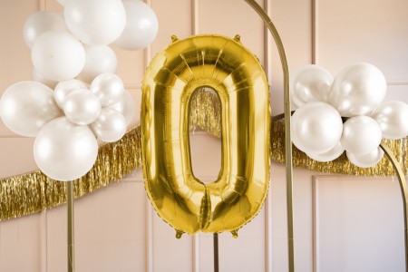 Ballon mylar Chiffre ''0''...