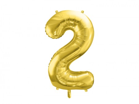 Ballon mylar Chiffre ''2''...