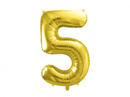 Ballon mylar Chiffre ''5''...