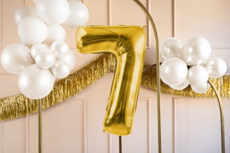 Ballon mylar Chiffre ''7''...