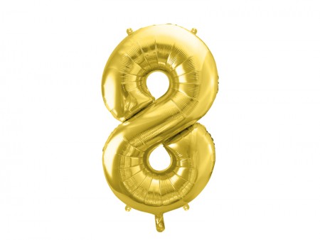 Ballon mylar Chiffre ''8''...