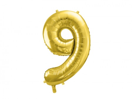 Ballon mylar Chiffre ''9''...