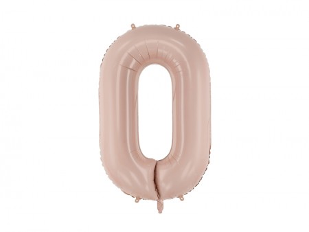 Ballon mylar Chiffre ''0''...
