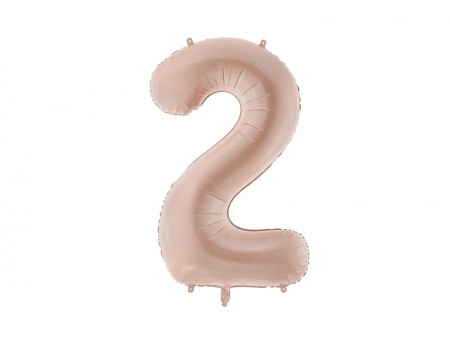 Ballon mylar Chiffre ''2''...