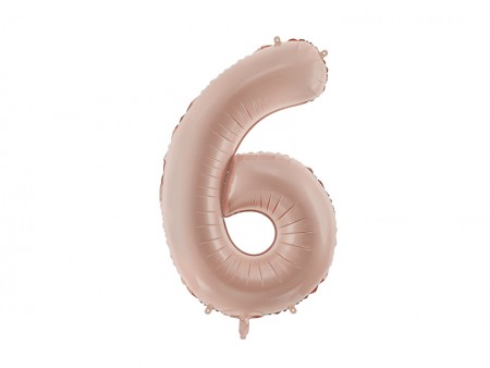 Ballon mylar Chiffre ''6''...