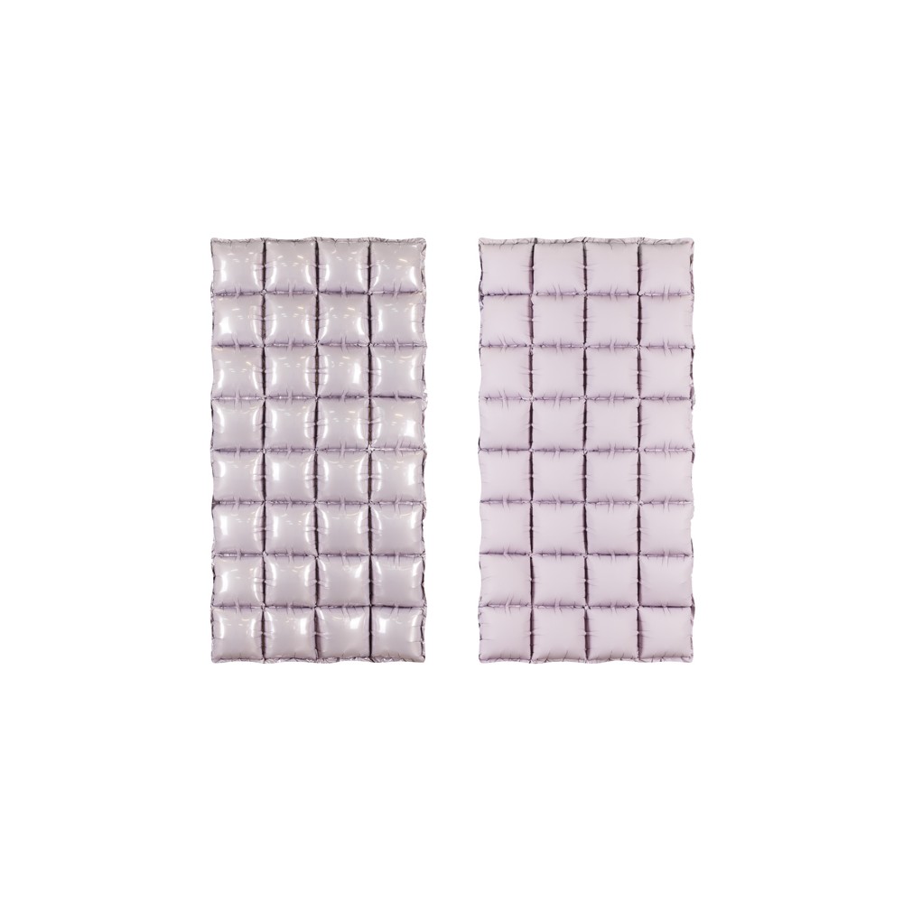 Rideau de ballons mylar double face - violet