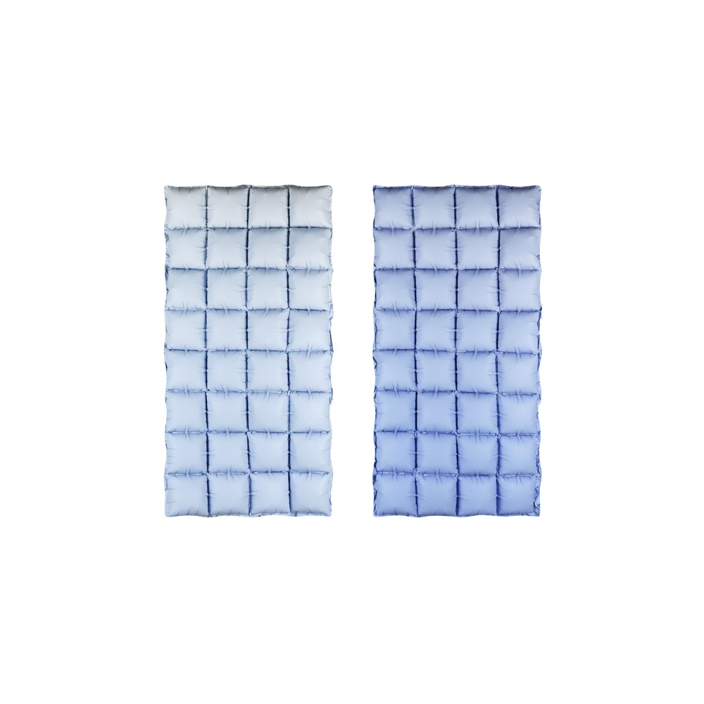 Tenture de ballon mylar - bleu ombré - 143 cm