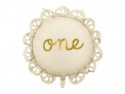Ballon dentelle "One" - 51 cm