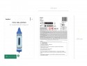 Ballons mylar Crayons - bleu